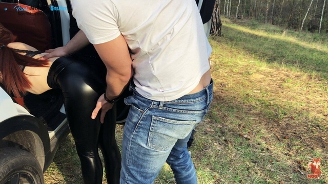 Lover took to the forest and fucked