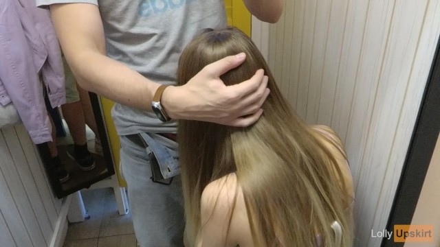 Risy Public Blowjob and Sex in the Store