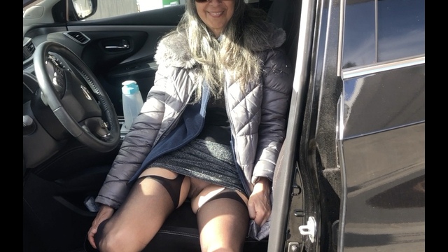 Sub Sarah fucks at home after public exposure