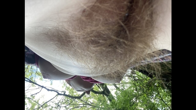Pitter Pattering Myself In The Woods After An Innocent Titty Play Among The Trees Turned Into A Proper Pussy Play