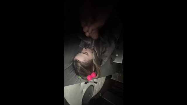 Daddy wakes up his princess with a hard cock to suck