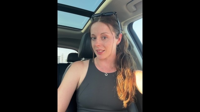 Having A Mind Blowing Orgasm In The CAR WASH
