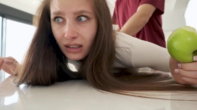 STEPDAD TAKES MY VIRGIN ASS 4k!