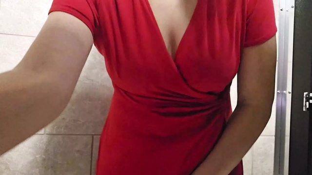 Workplace Temptation: Bathroom Tease and Orgasm!